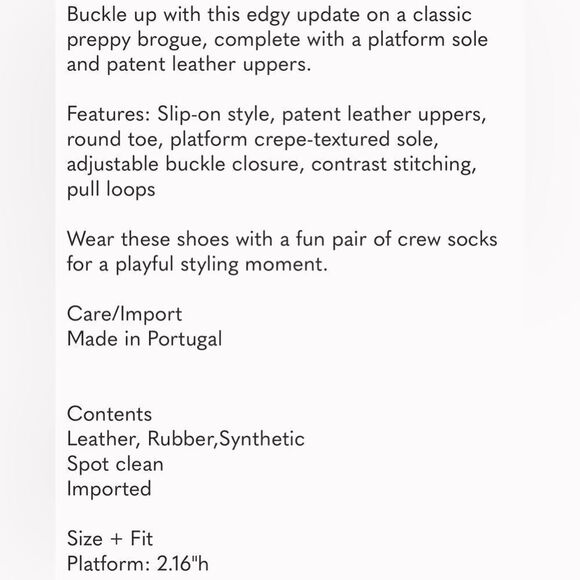 Free People E8 By Miista
Cathy Brogues/ size 38 - Picture 9 of 9